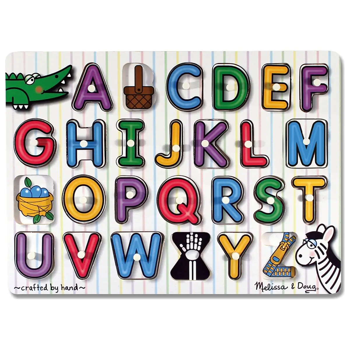 Puzzle lemn Alfabet Melissa and Doug [2]