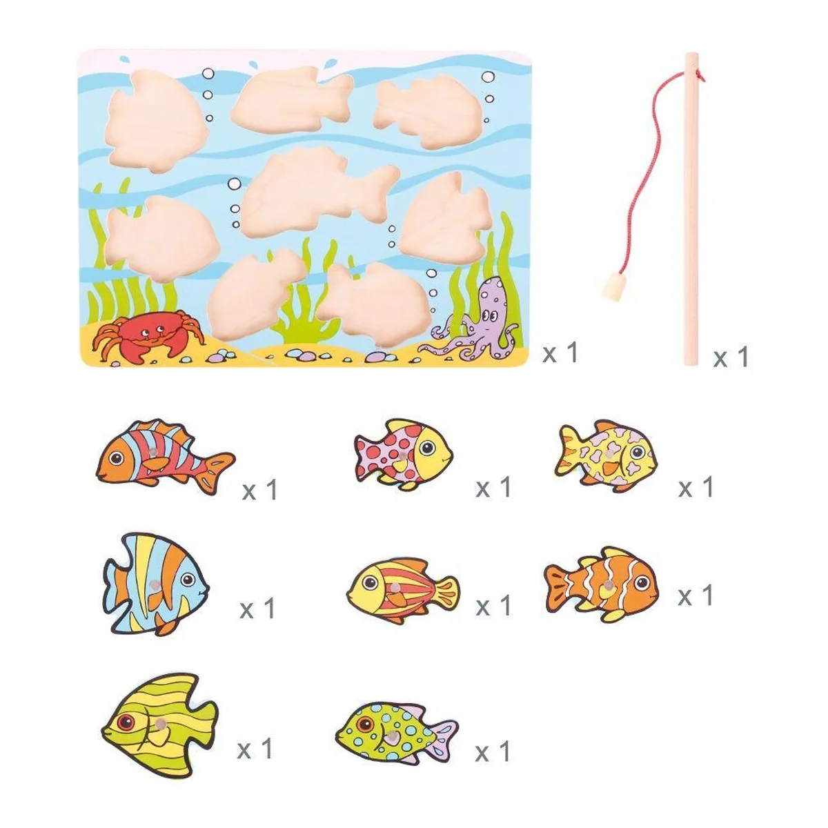 Puzzle magnetic - pestisorii nazdravani [2]