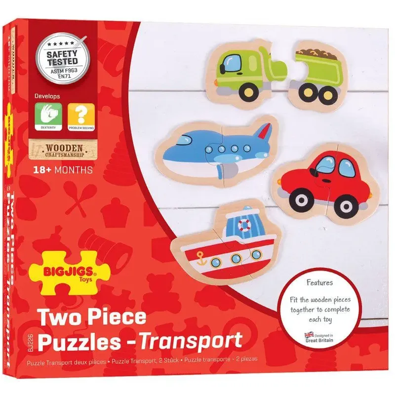 Puzzle - mijloace de transport (8 piese) [4]