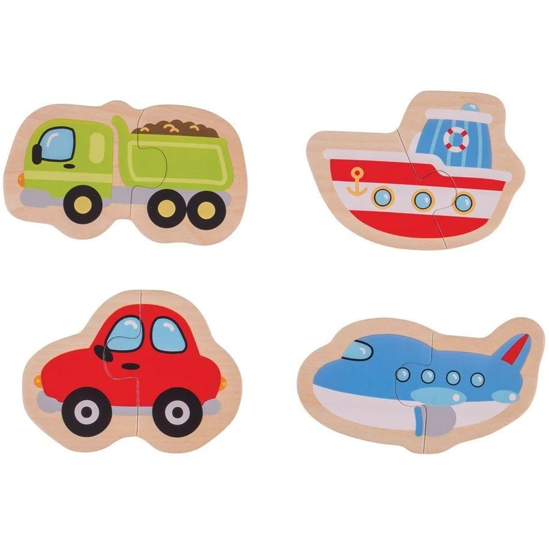 Puzzle - mijloace de transport (8 piese) [1]