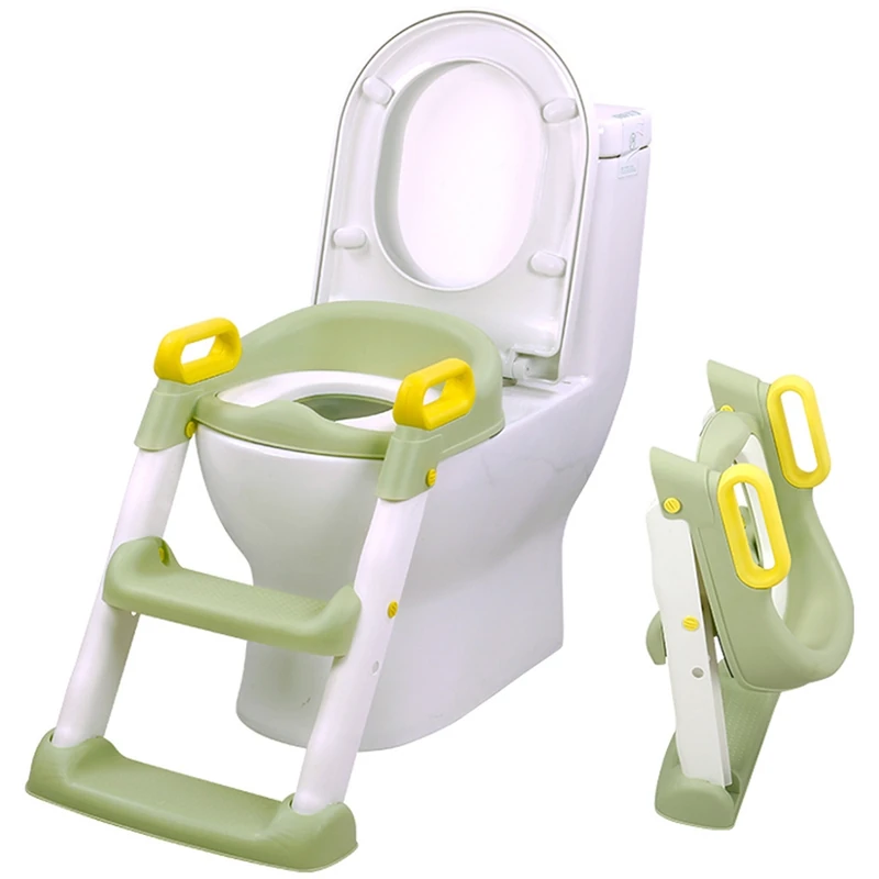 Reductor toaleta cu scara Chipolino Skippy, Green [2]