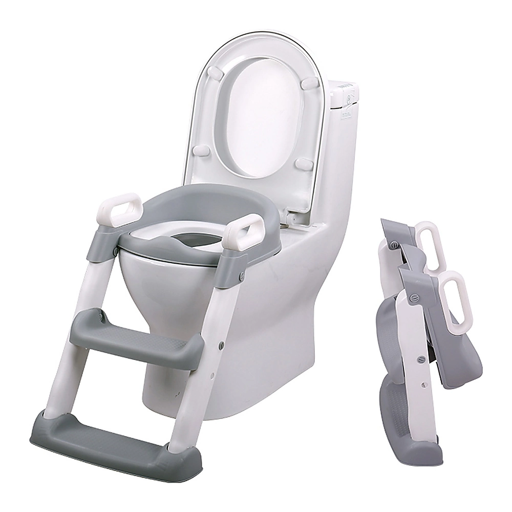 Reductor toaleta cu scara Chipolino Skippy, Grey [2]