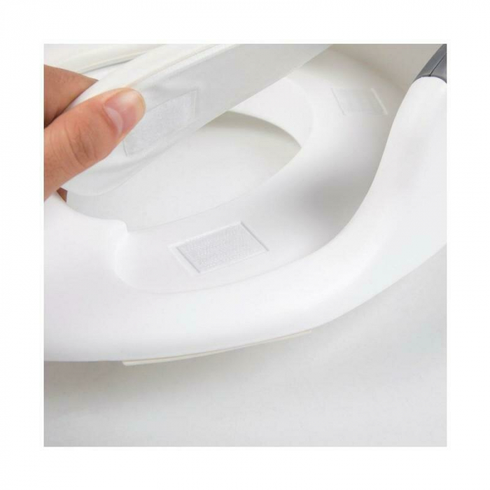 Reductor toaleta, FreeON, Cu perna confortabila si detasabila, Cu manere, 37x9,3x65,5 cm, White [3]