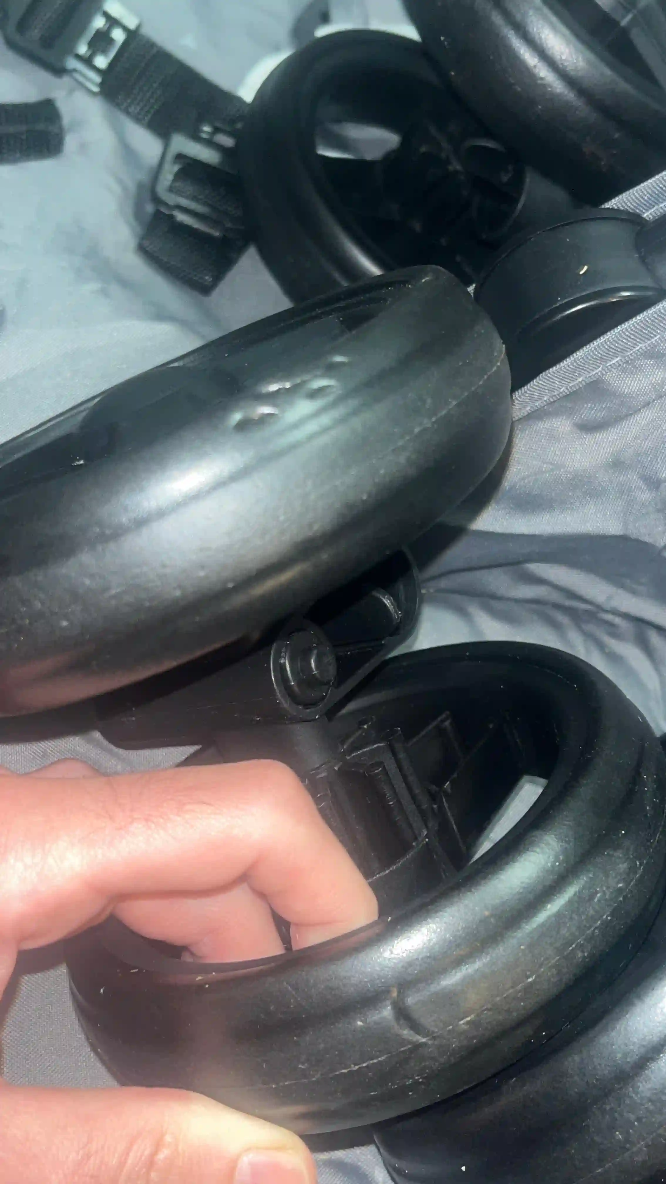 RESIGILAT Carucior gemeni Chipolino Double Point, Pliere tip umbrela, Pana la 15 kg pe sezut, Spatare reglabile independente, 6 luni+, Cloud [4]