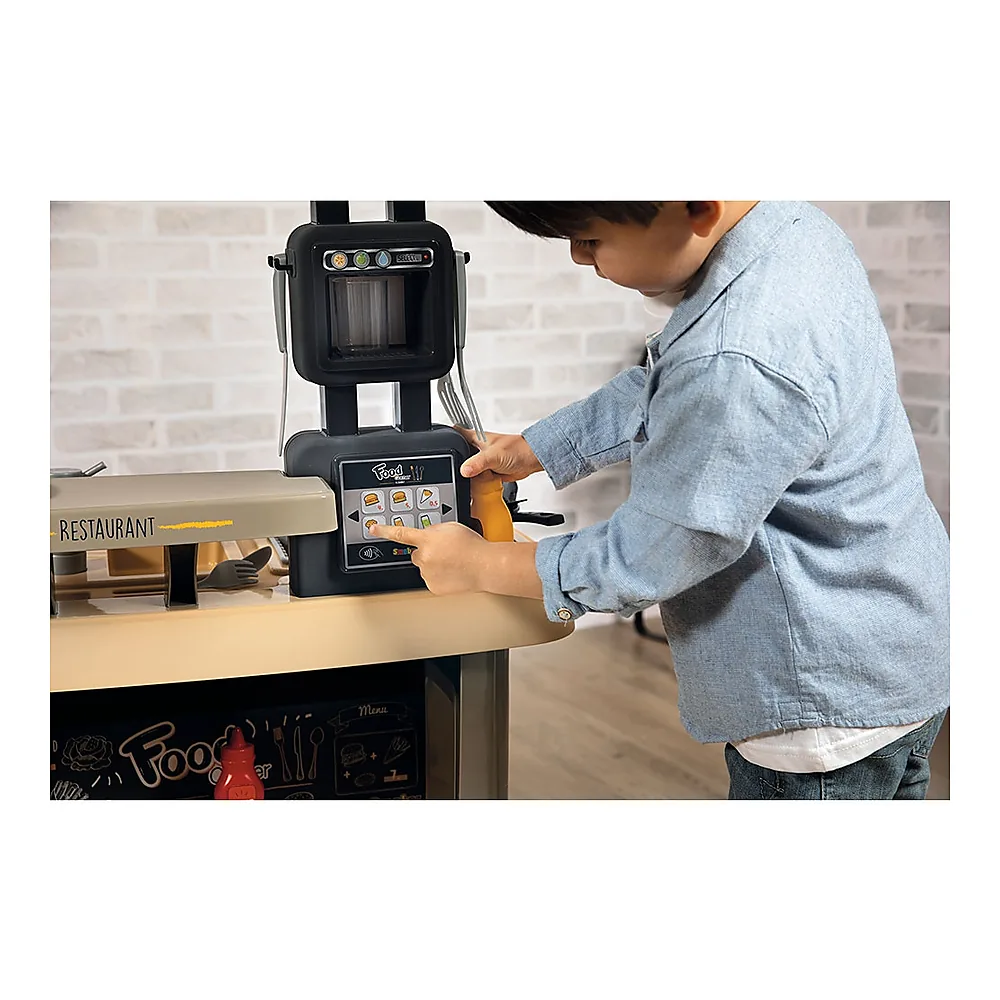 Restaurant pentru copii Smoby Food Corner negru [20]