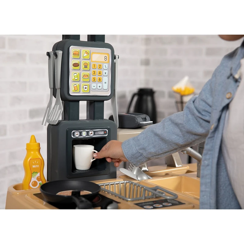 Restaurant pentru copii Smoby Food Corner negru [23]