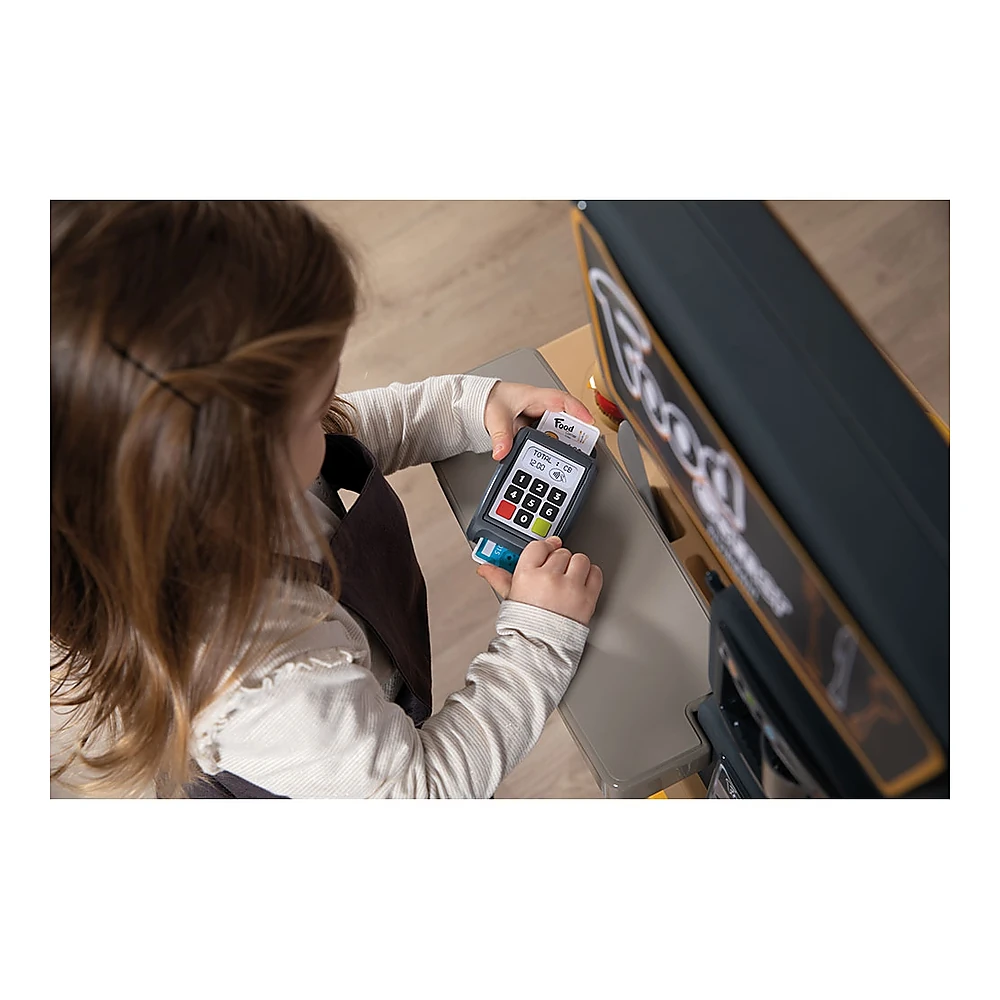 Restaurant pentru copii Smoby Food Corner negru [25]