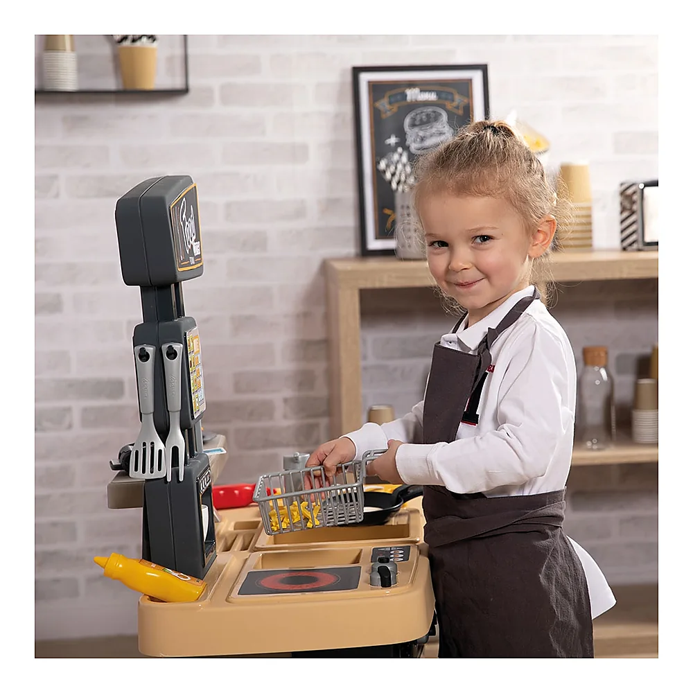 Restaurant pentru copii Smoby Food Corner negru [17]