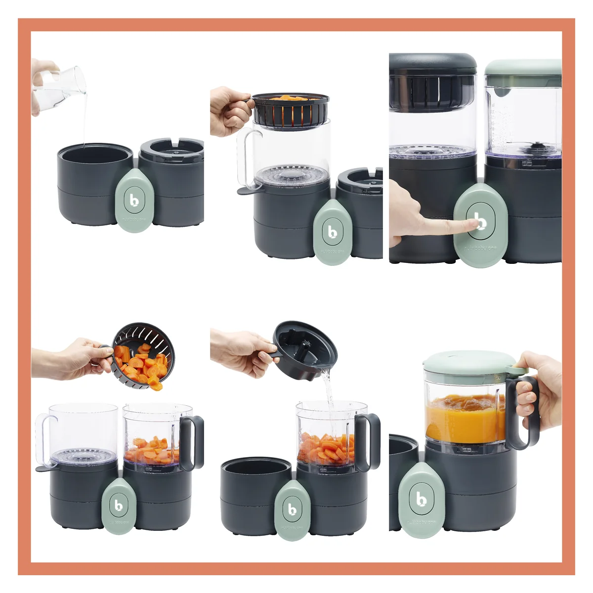 Robot multifunctional 4 in 1 Babymoov Nutribaby ONE [8]