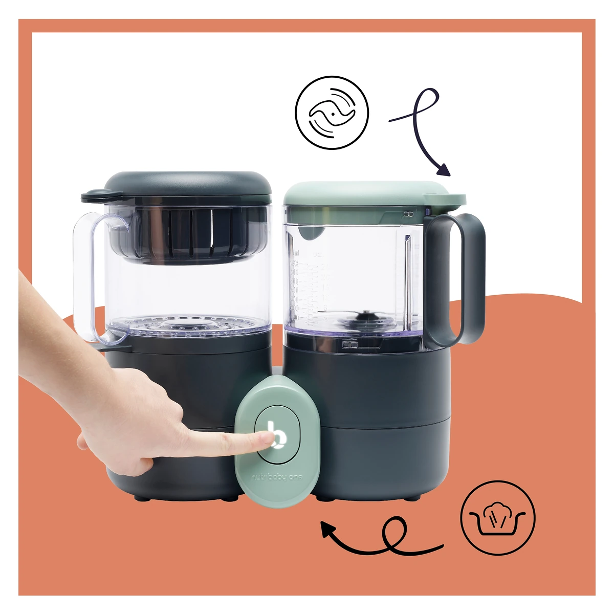 Robot multifunctional 4 in 1 Babymoov Nutribaby ONE [4]