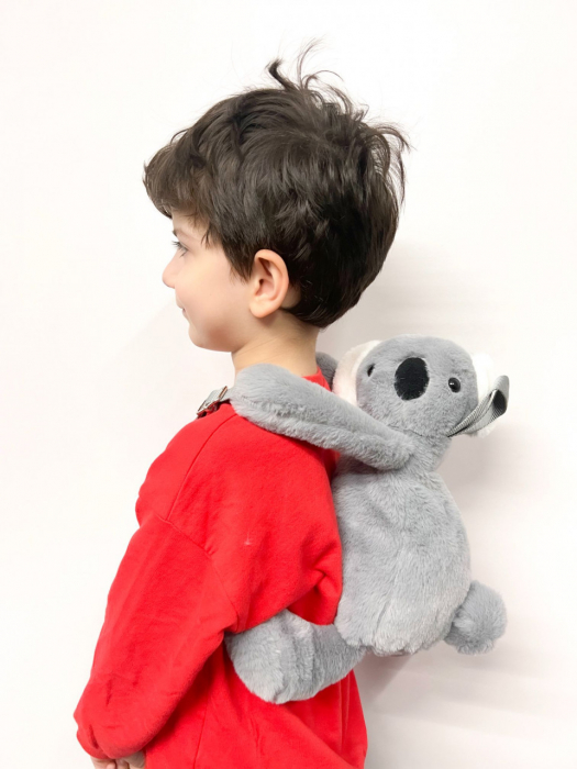 Rucsac în formă de koala Gri, BabyJem [2]