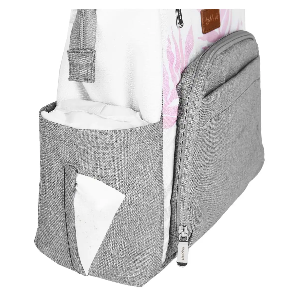 Rucsac multifunctional mamici Astrid, Skiddou, Keep pink, Roz [9]