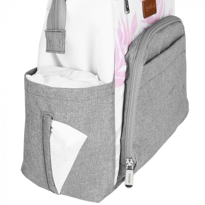 Rucsac multifunctional mamici Astrid, Skiddou, Keep pink, Roz [9]