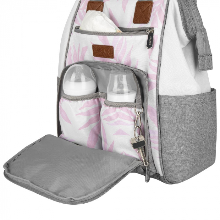 Rucsac multifunctional mamici Astrid, Skiddou, Keep pink, Roz [11]