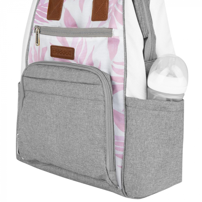 Rucsac multifunctional mamici Astrid, Skiddou, Keep pink, Roz [10]