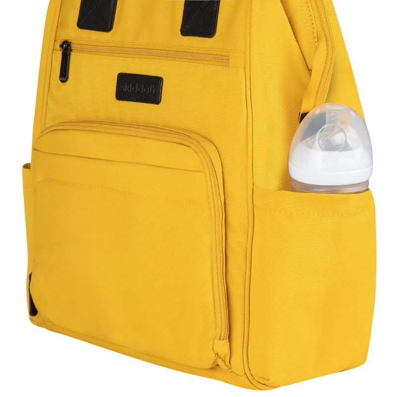 Rucsac multifunctional mamici Skiddou Astrid, Galben [5]