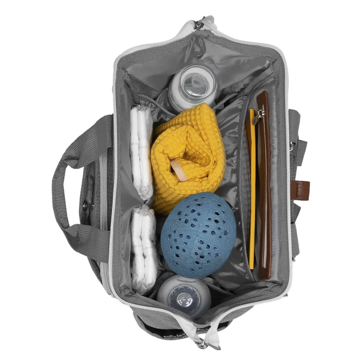 Rucsac multifunctional mamici Skiddou Astrid, Normandic Dream, Gri [3]