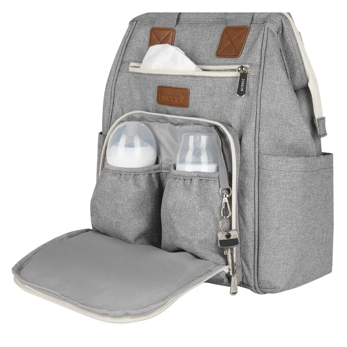 Rucsac multifunctional mamici Skiddou Astrid, Normandic Dream, Gri [4]