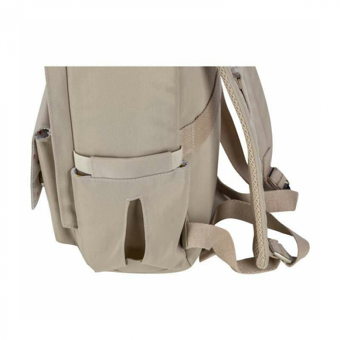 Rucsac pentru mamici, FreeON, Style, Impermeabil, prindere universala de carucior, 28x28x12 cm, Grey/Beige [2]