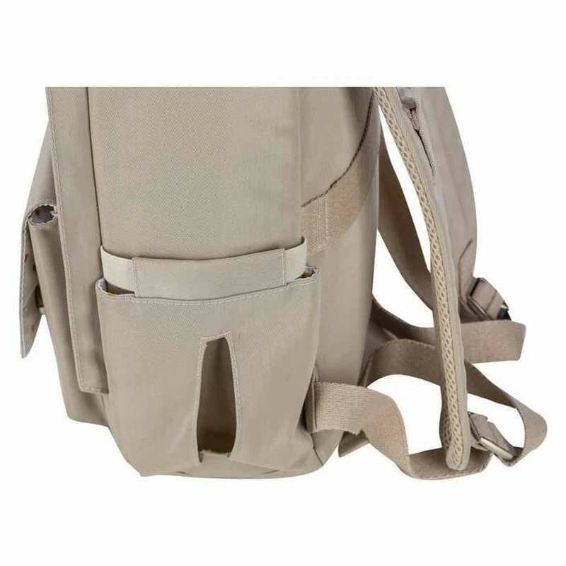 Rucsac pentru mamici, FreeON, Style, Impermeabil, prindere universala de carucior, 28x28x12 cm, Grey/Beige [2]