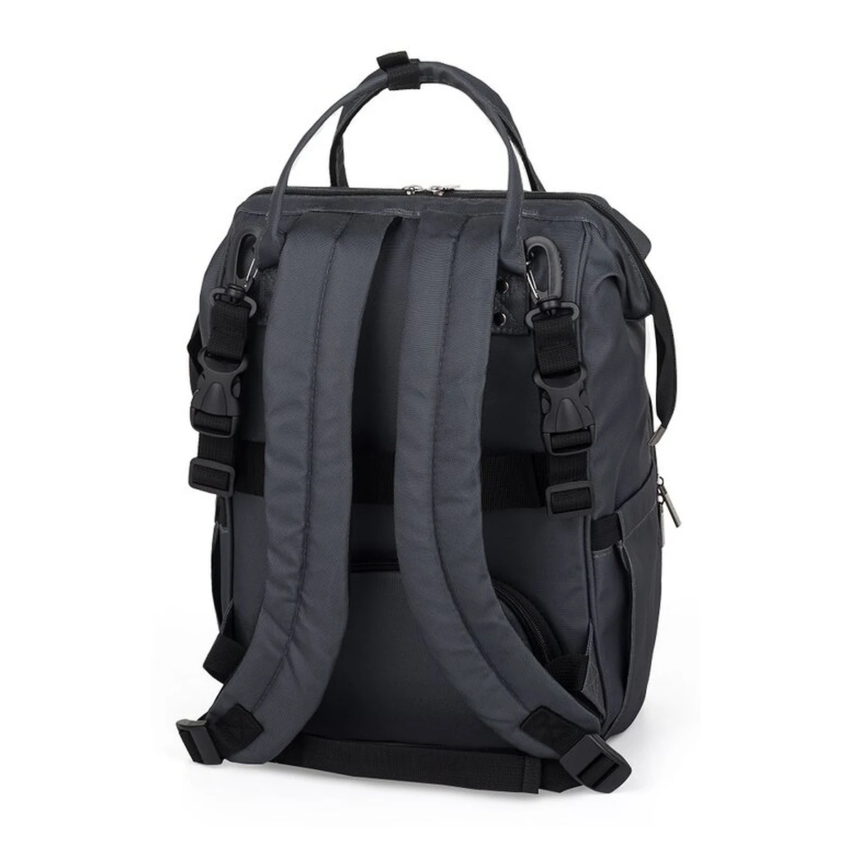 Rucsac pentru mamici, Petite&Mars, Jack, 30 x 42 x 15 cm, Ultimate Grey [5]