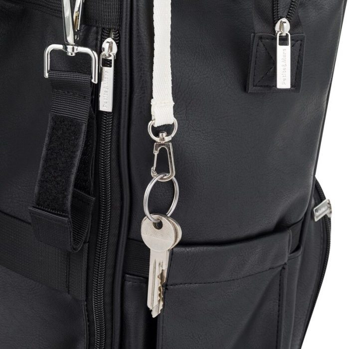 Rucsac pentru mamici, Petite&Mars, Jasper, 27 x 41 x 14 cm, Absolute Black [7]