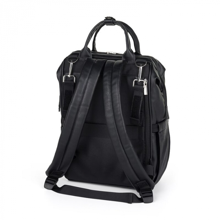 Rucsac pentru mamici, Petite&Mars, Jasper, 27 x 41 x 14 cm, Absolute Black [4]