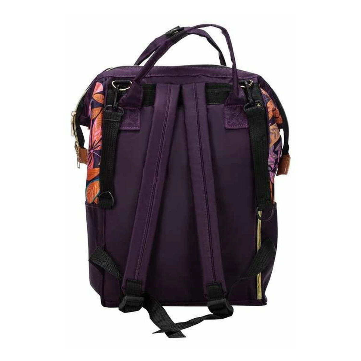 Rucsac pentru mamici, Simply, Cu multiple compartimente, FreeON, 25 x 16 x 40 cm, Black [4]