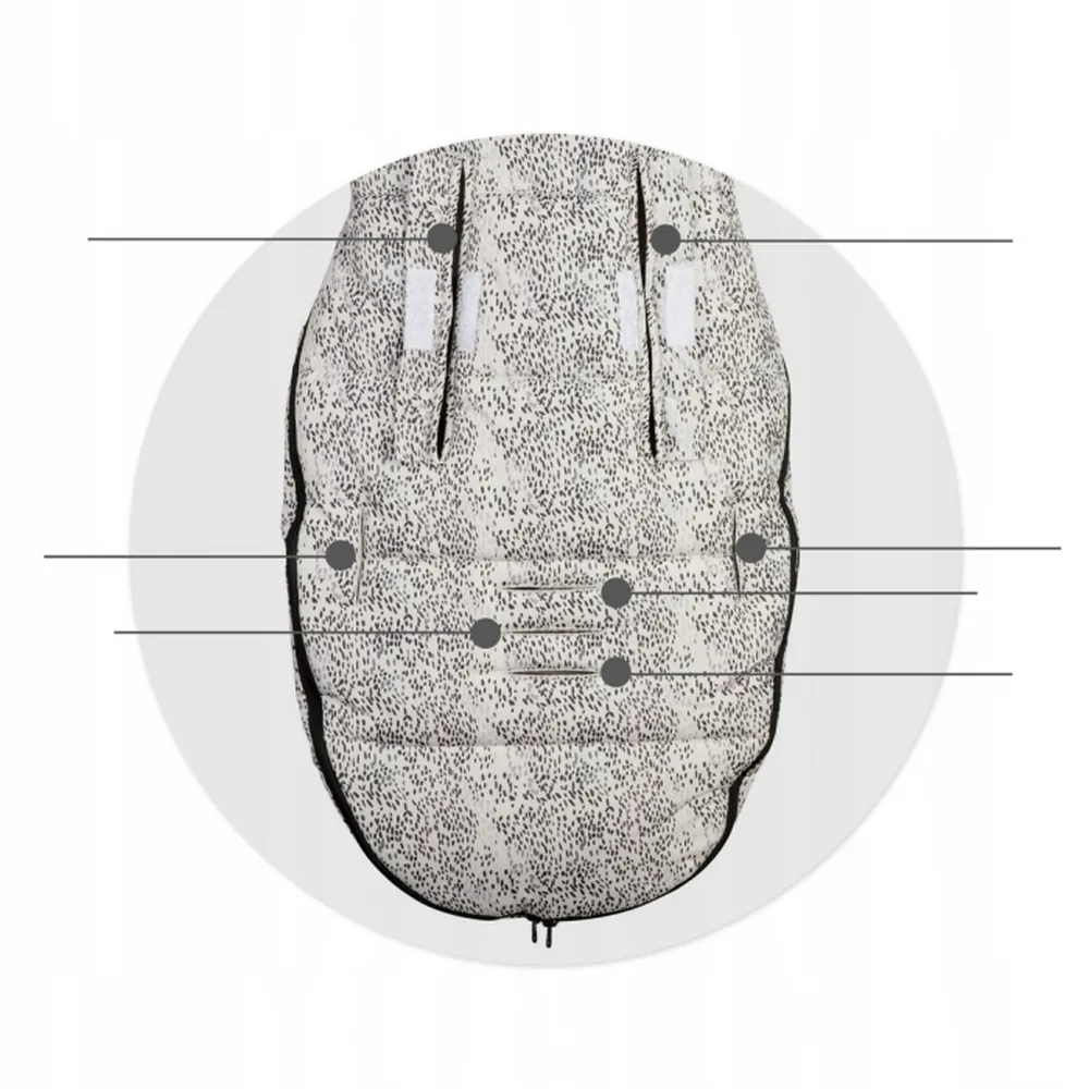 Sac de iarna 95 x 48 cm Ricokids Elmi - Bej [6]
