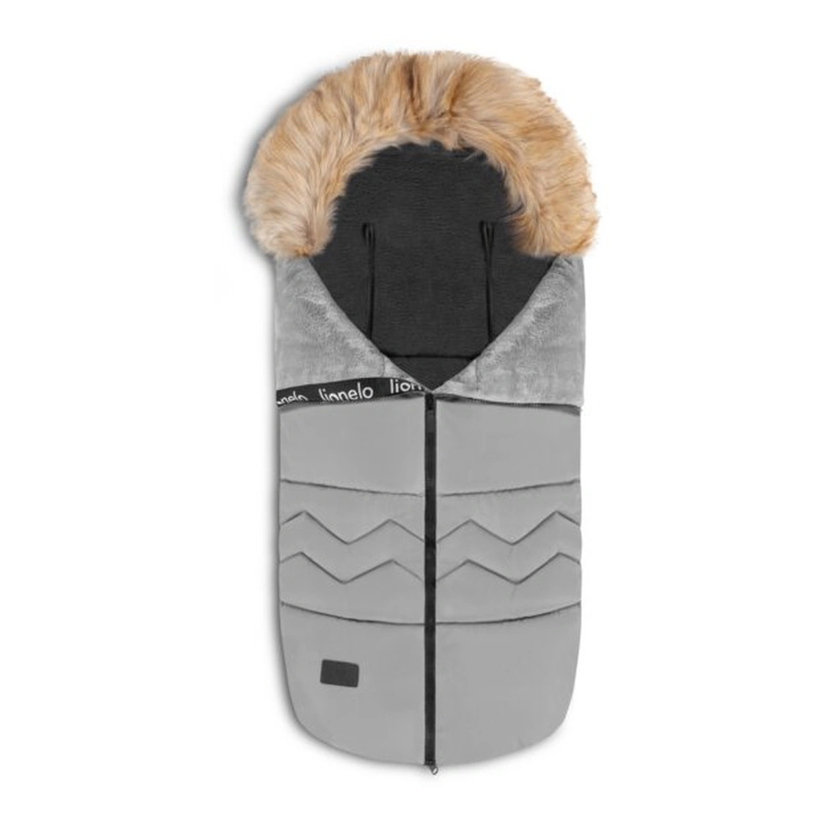Sac de iarna, Lionelo, Frode, Pentru carucior, 90x45 cm, Impermeabil, Universal, Gri [6]