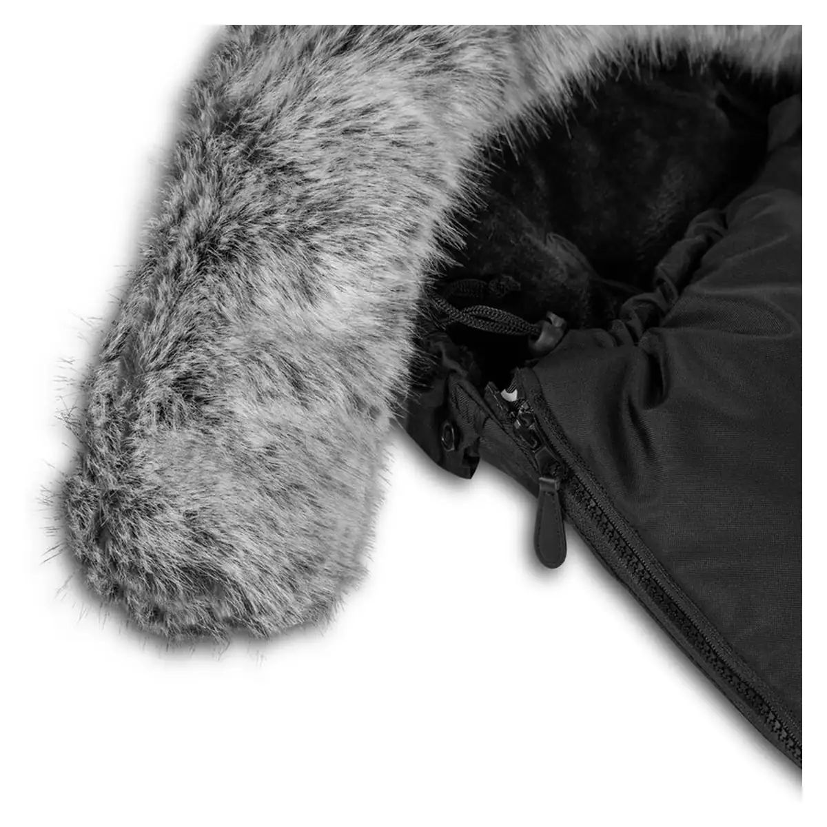 Sac de iarna pentru carucior Frode, 90x45 cm, Impermeabil, Universal, Negru [13]