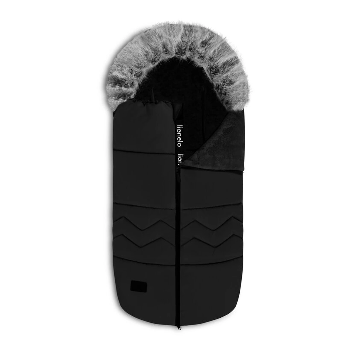 Sac de iarna pentru carucior Frode, 90x45 cm, Impermeabil, Universal, Negru [5]