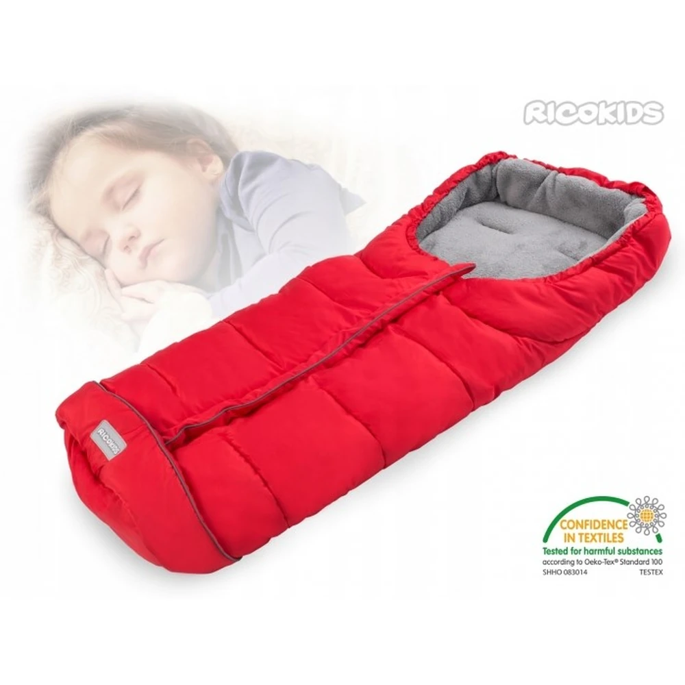 Sac de iarna Ricokids Drimi, 96x45 cm - Rosu [1]