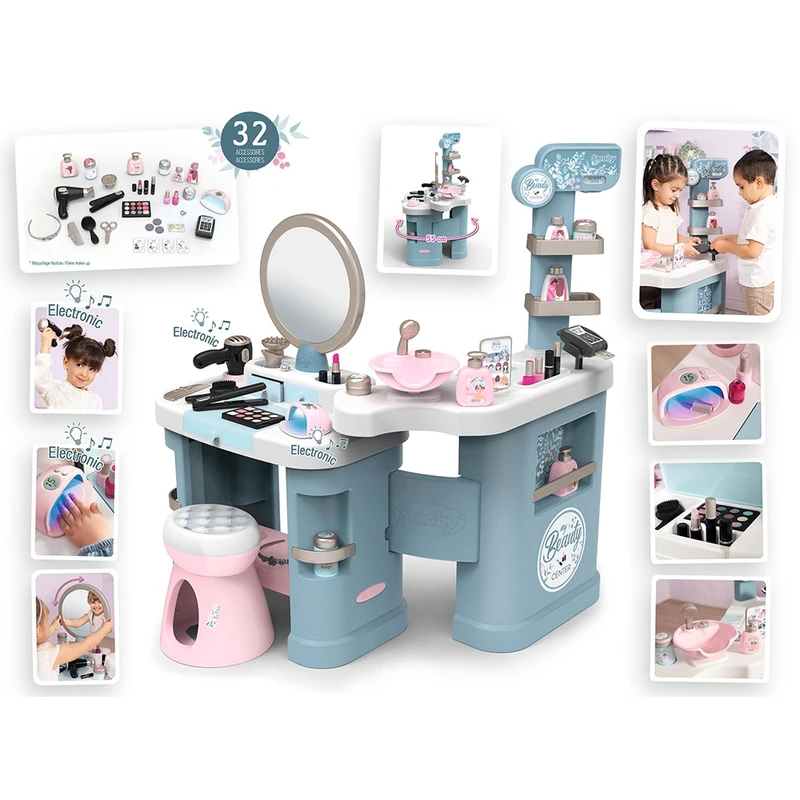 Salon de infrumusetare Smoby My Beauty Center cu accesorii [3]