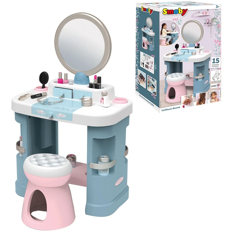 Salon de infrumusetare Smoby My Beauty Dressing Table cu accesorii [2]