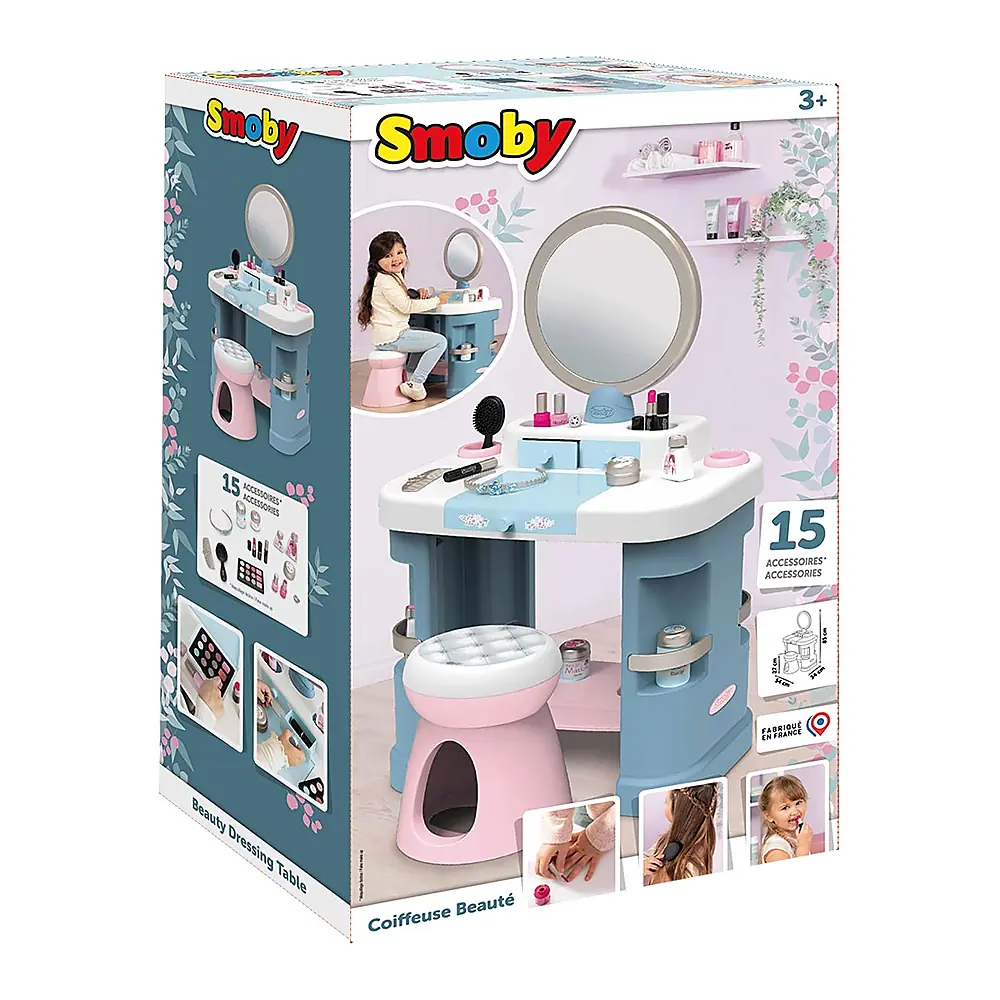 Salon de infrumusetare Smoby My Beauty Dressing Table cu accesorii [14]