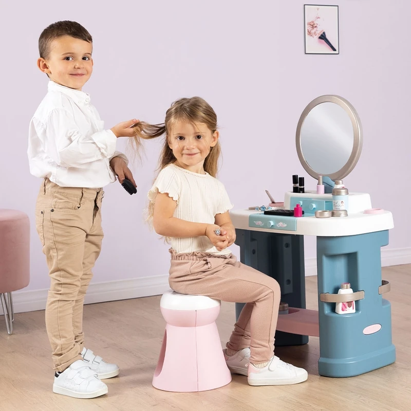 Salon de infrumusetare Smoby My Beauty Dressing Table cu accesorii [10]