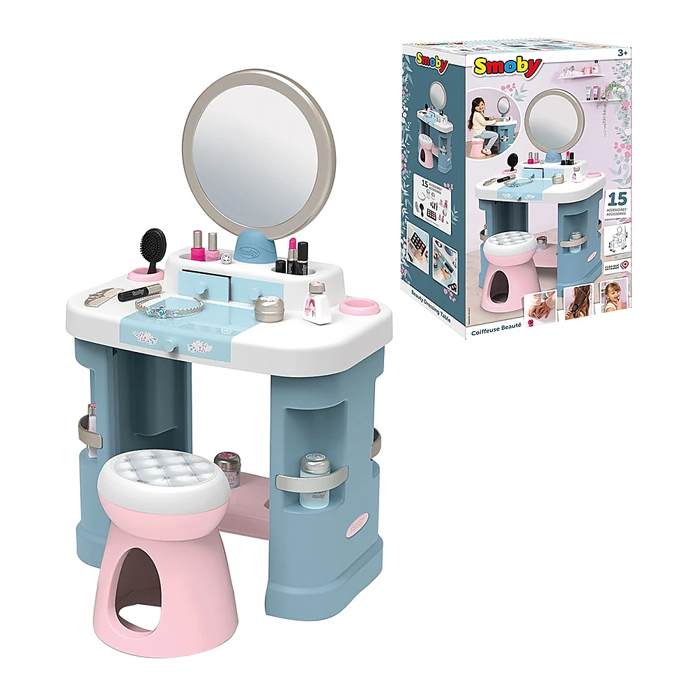 Salon de infrumusetare Smoby My Beauty Dressing Table cu accesorii [13]