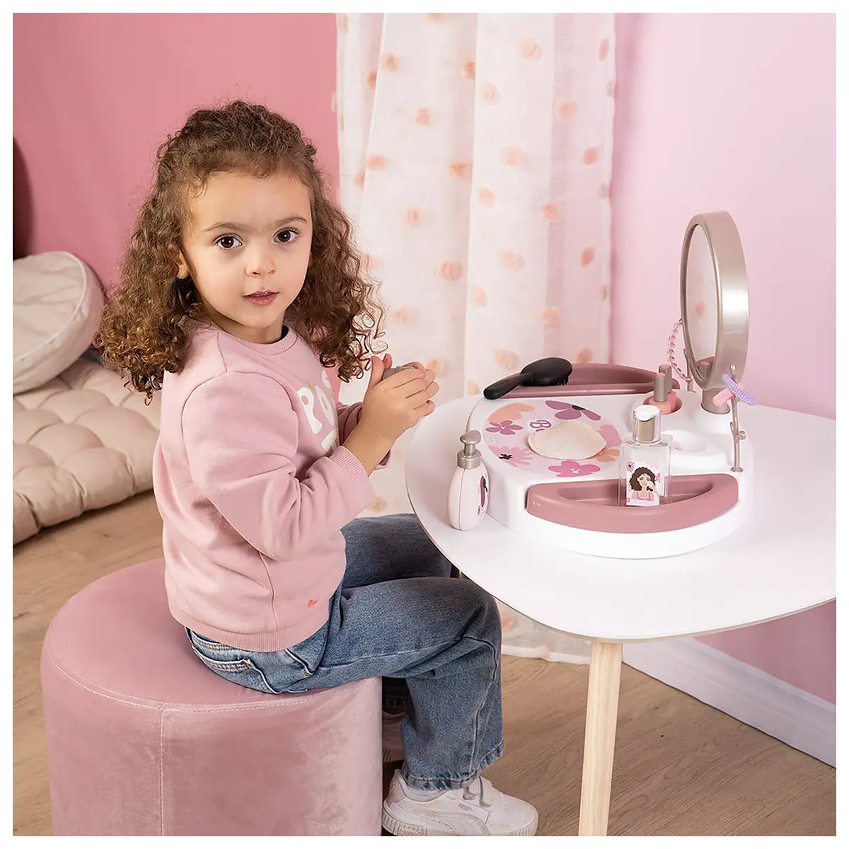 Salon de infrumusetare Smoby My Beauty Studio cu 15 accesorii 3 ani + [4]
