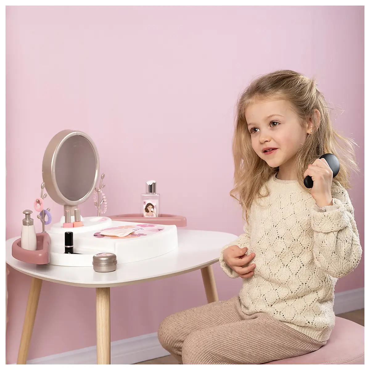 Salon de infrumusetare Smoby My Beauty Studio cu 15 accesorii 3 ani + [5]