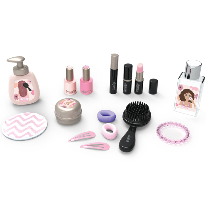 Salon de infrumusetare Smoby My Beauty Studio cu 15 accesorii 3 ani + [4]