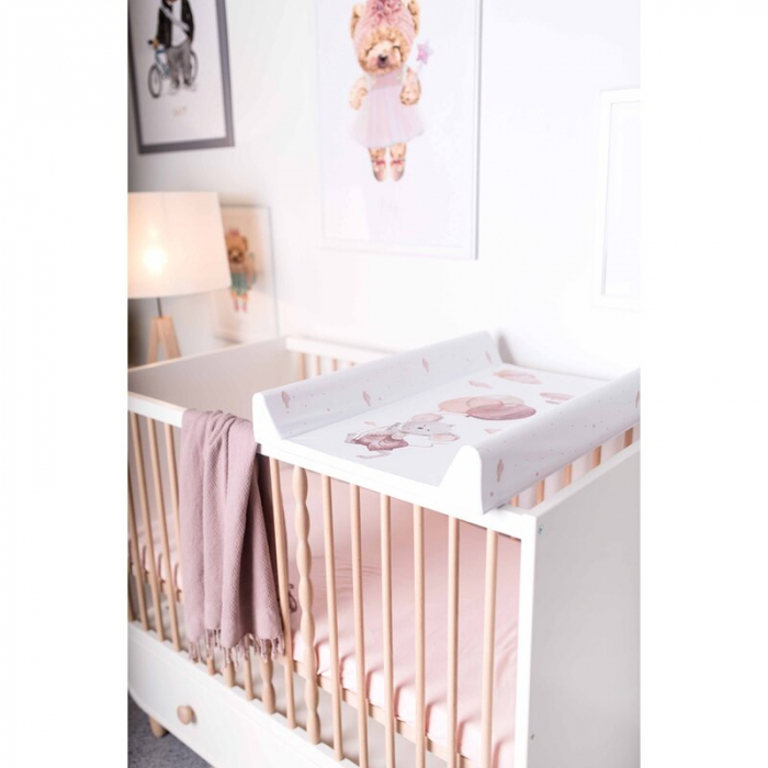Saltea de infasat, Ceba Baby, Basic, 50x70 cm, Atasabila la patut, Fara BPA, 0 luni+, Mouse [6]