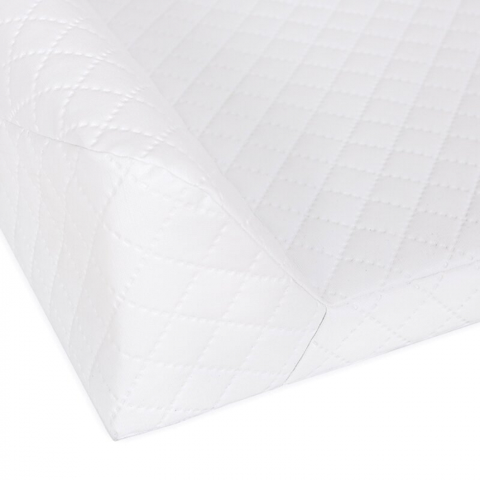 Saltea de infasat, Ceba Baby, Confort, 50x70 cm, Atasabila la patut, Fara BPA, 0 luni+, Caro White [4]
