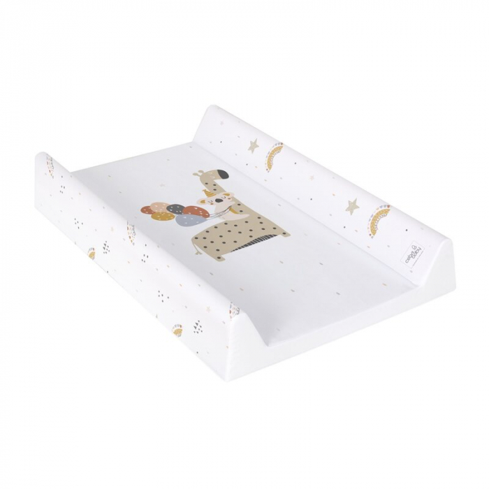 Saltea de infasat, Ceba Baby, Confort, 50x70 cm, Atasabila la patut, Fara BPA, 0 luni+, Giraffe [2]