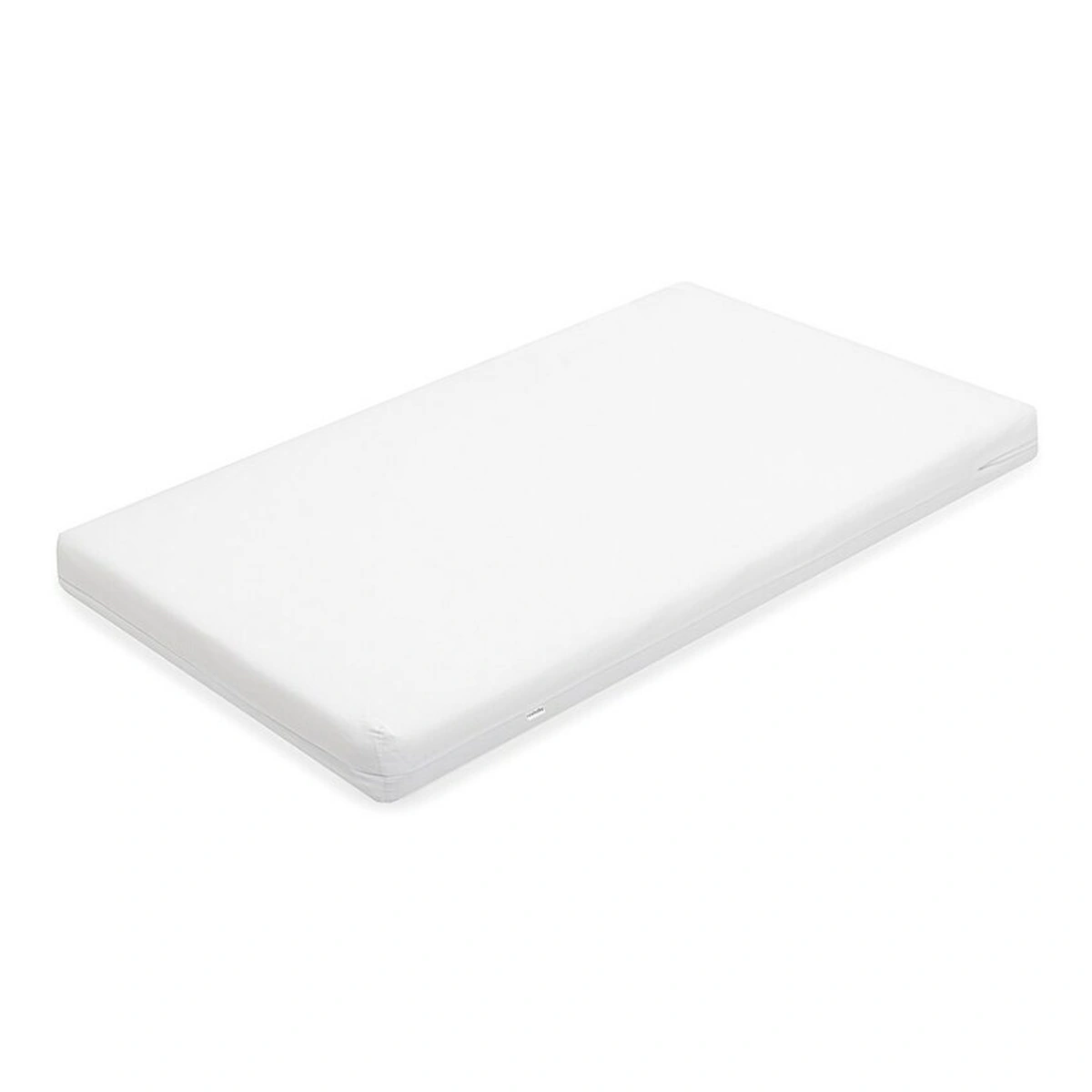 Saltea pentru patut, New Baby, 120x60x7 cm, Cu Aloe Vera, Compozitie Spuma-Cocos, Hipoalergenica si antibacteriana, Cu husa detasabila, Alb [2]