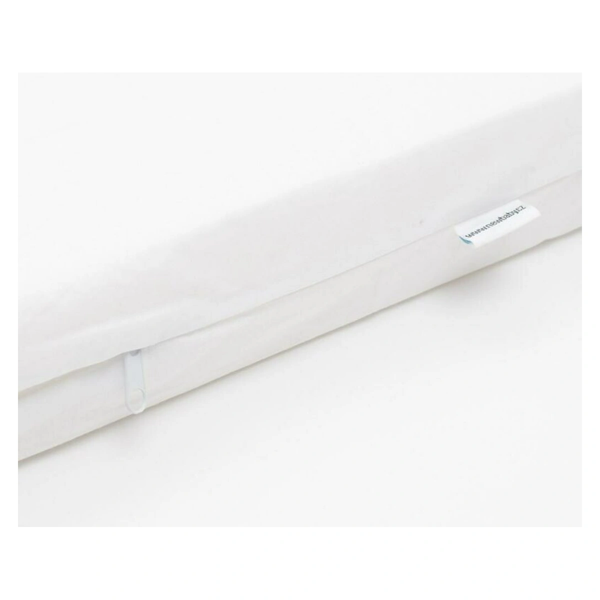 Saltea pentru patut, New Baby, 120x60x7 cm, Cu Aloe Vera, Compozitie Spuma-Cocos, Hipoalergenica si antibacteriana, Cu husa detasabila, Alb [3]