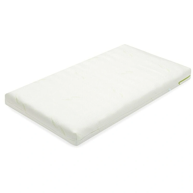 Saltea pentru patut, New Baby, Classy, 120x60x12 cm, Cu Aloe Vera, Alb [2]