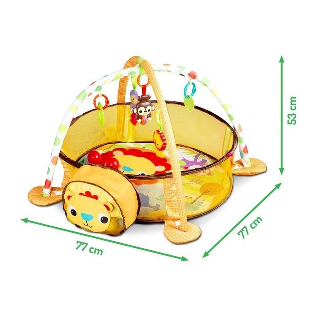 Salteluta de joaca cu bile Ecotoys 88969 Leu [8]