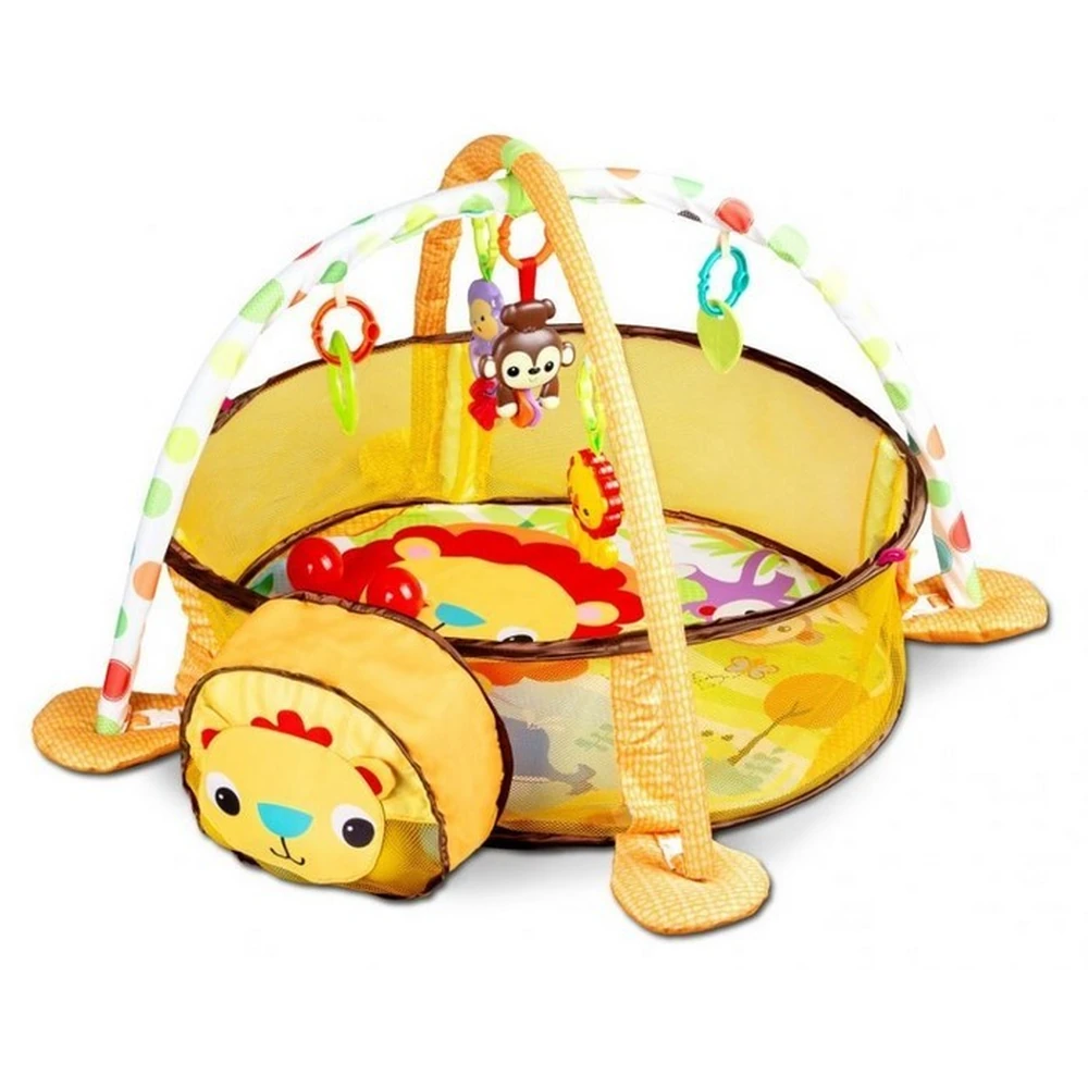 Salteluta de joaca cu bile Ecotoys 88969 Leu [2]