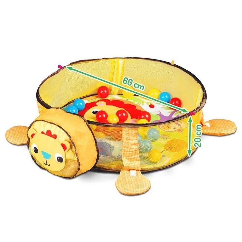 Salteluta de joaca cu bile Ecotoys 88969 Leu [7]